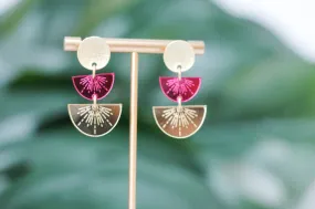 Wondermint Goods - Sunburst Drop Earrings